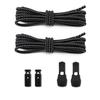 New 1Pair/3Pair Round Elastic Shoelace Unisex Quick-Release Shoelaces No-Tie Laces for Sneakers and Boots Shoe Laces