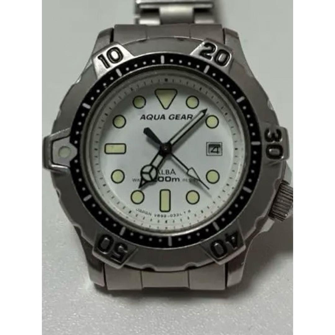 [Rare] Seiko ALBA AQUA GEAR 200m Diver s Watch