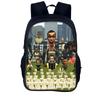 3D-Druck Skibidi Toilette Schulrucksack Tasche Schultasche Rucksack Mochila Studenten-Rucksacktasche für Jungen Mädchen Bestes Geschenk