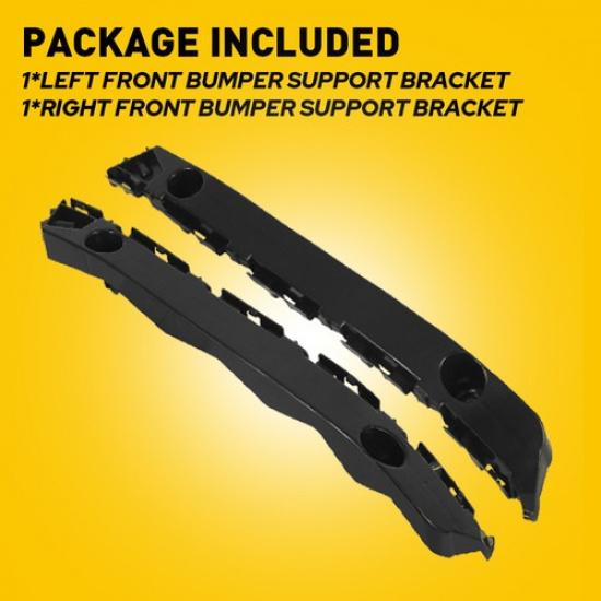 Front Retainer Left+Right Bumper Set Brackets Of 2 For Toyota 2011- Sienna