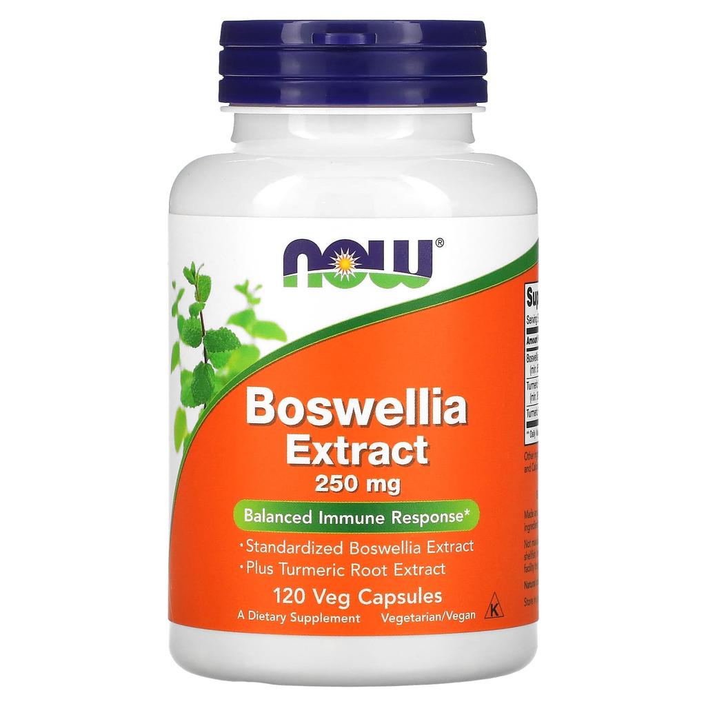 Boswellia Extract, 250Mg, 120 Veggie Capsules