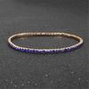 9Pcs Stackable Elastic Crystal Bead Bracelet Rhinestones Handchain Fashionable Stretch Wristchains Jewelry for Women