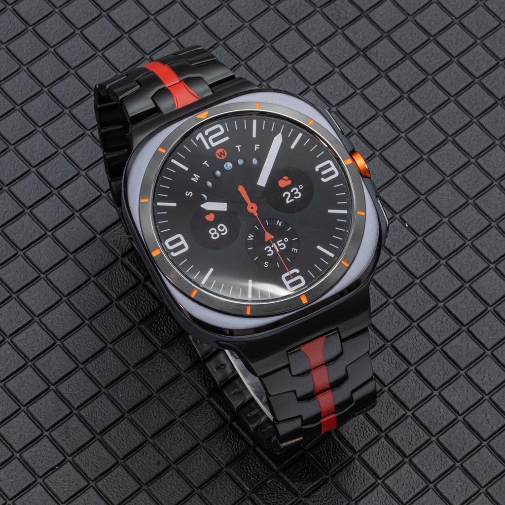 Bracelet for Samsung Galaxy Watch Ultra 2025 Correa Stainless Steel Metal Band for Samsung Ultra 7 Galaxy Ultra 47MM Wrist Strap