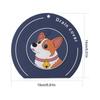 Silicone Floor Drain Mat Cartoon Dog Kitchen Sink Seal Mat  for Bathroom Hair Collection