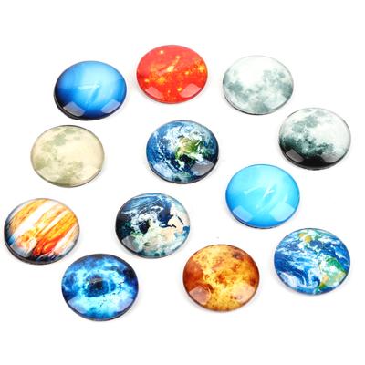 Planetų šaldytuvo magnetai 12 šaldytuvo magnetų Premium planetų magnetai
