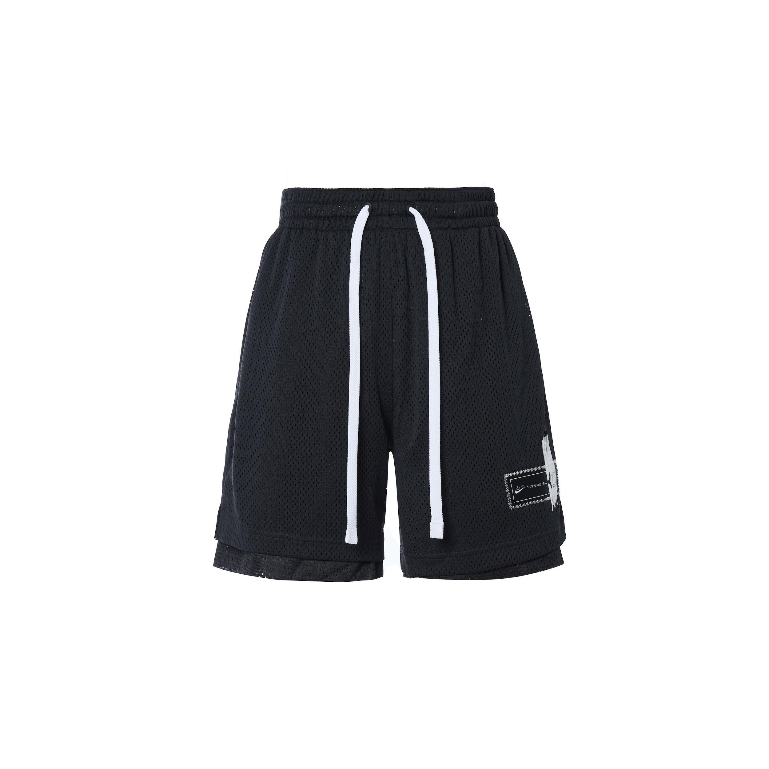 Nike KD Reversible Design Basketball Sports Shorts Black Men s CD0368-010 M
