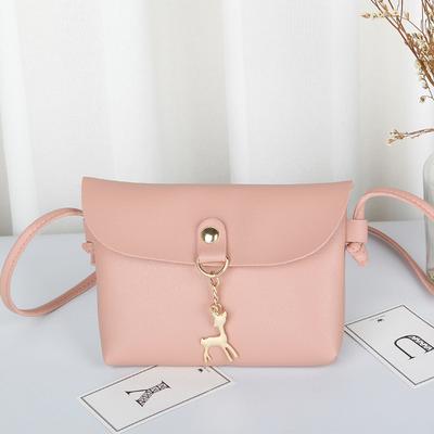 Damen Freizeit Weihnachten Hirsch Handytasche Mini Süße Geldbörse Diagonale Straddle Bag Kleine quadratische Tasche