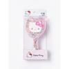 Brosse à cheveux pailletée Hello Kitty Daiso