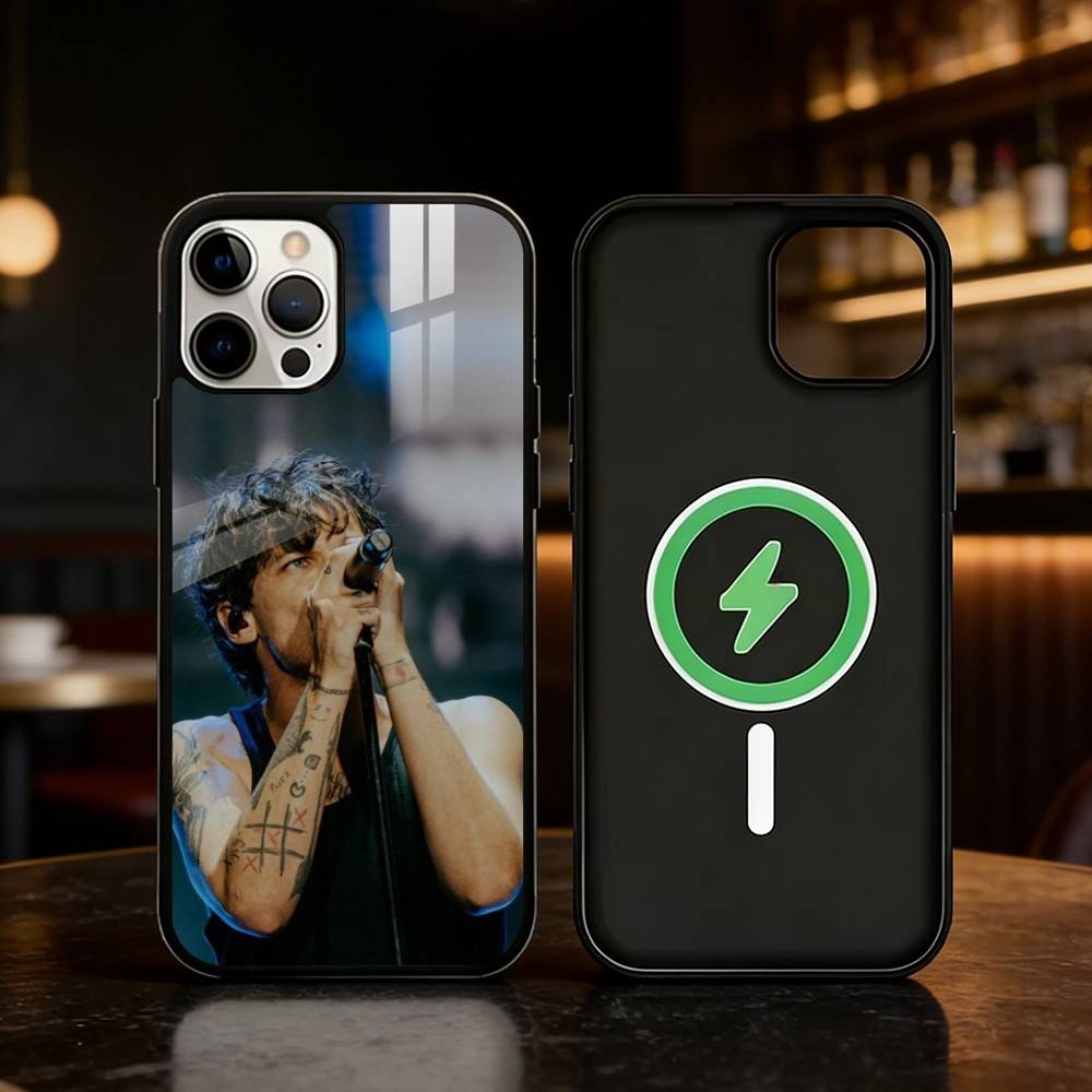 Singer L-Louis T-Tomlinson Phone Case For iPhone 17/16/15/14/13/12/Plus/Pro/Max for Magnetic Wireless Charging