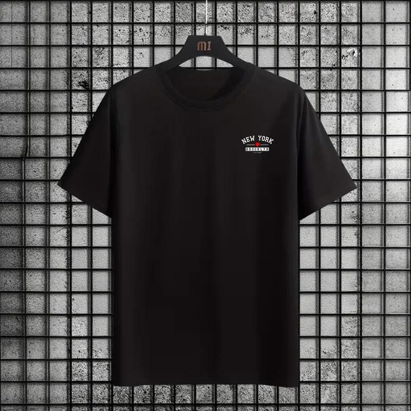 2025 New Arrival Mens Oversize Tshirt Spring Summer Urban Casual Fashion Cool Tees Male Home Outdoor Casual 100 Cotton Tops