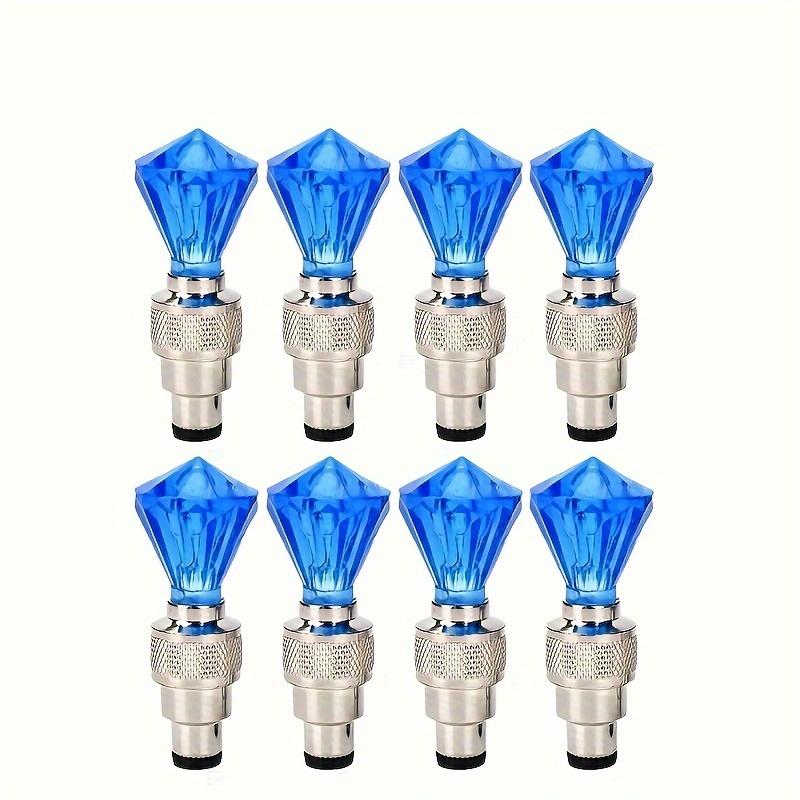 

8pcs Car Hub Valve Core Running Horse Light Wind Fire Wheel Breathing Light Motorcycle Tire Valve Valve Explosion Proof, Sun Protection 8pcs синий