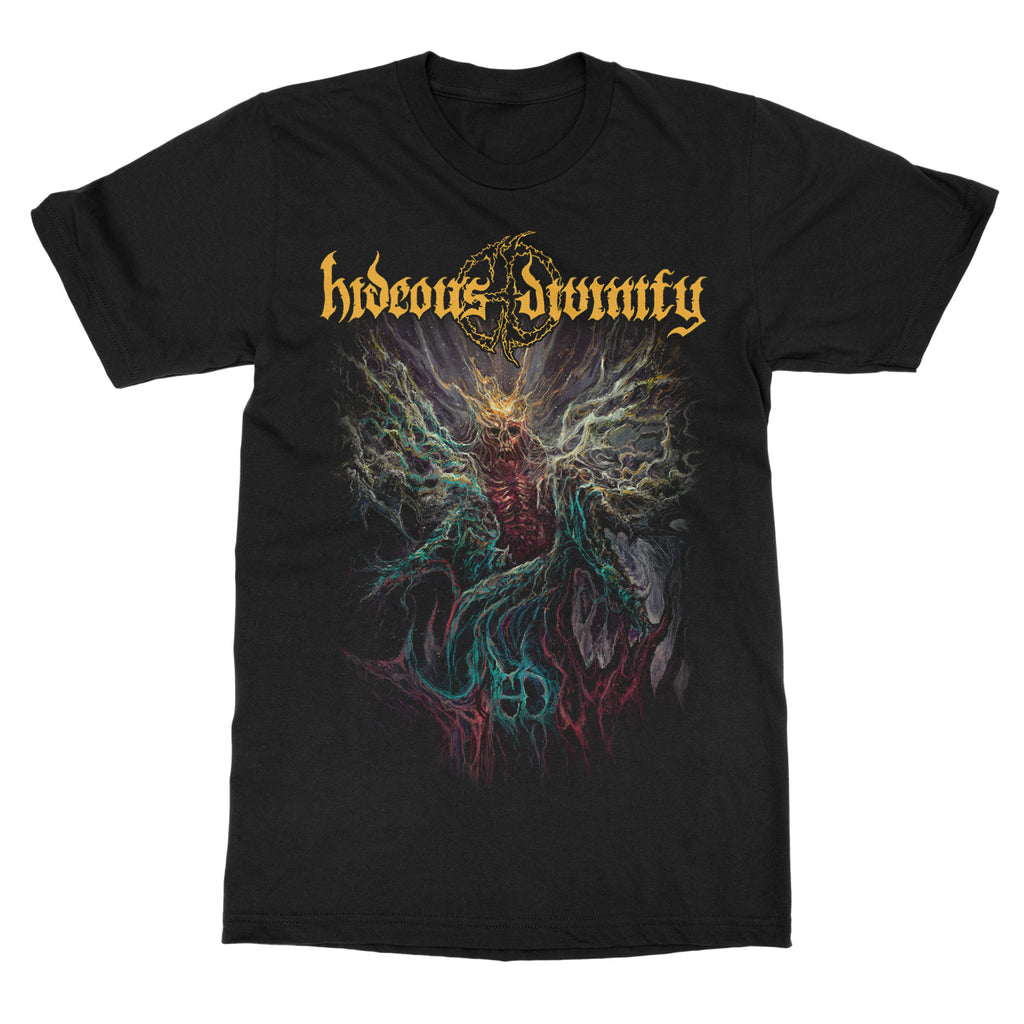 ZX 2026 HIDEOUS DIVINITY Maglietta in Cotone Grafica da Band Unisex Estiva a Maniche Corte Marca di Moda T-shirt Lusso Casual Vintage Retro Top