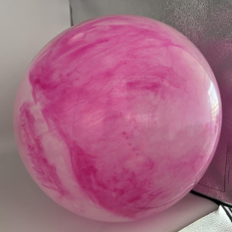 25CM Cloud Gradient PVC Inflatable Yoga Fitness Ball With Pump