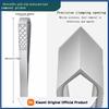 1/2pcs Set High-Precision Flat Nose 10MM Tweezers Stainless Steel Suitable for Men and Women High-Precision Hair Removal Clip