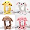Douyin Moving Rabbit Ear Hat Cute Internet Celebrity Airbag Pinching Ear Moving Rabbit Hat