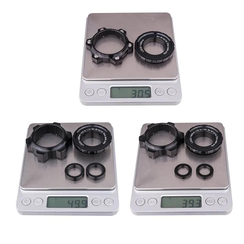 ZTTO Bicycle Hub Center lock To 6 Bolt  Adapter Disc Brake Boost Hub Spacer 15x100 to 15x110mm 12X142 To 12x148mm Thru axle