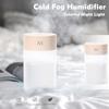 260ML Cold Fog Humidifier Colorful Night Light Portable Cool Sound Humidifier