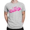 Fashion I Am Kenough Funny Saying T-Shirts for Men O Neck Cotton T Shirt Short Sleeve Tees Birthday Present Clothing