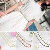 Waist Belt Beads Decoration Adjustable Faux Pearl Dress