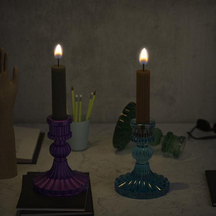 Candlestick Epoxy Casting Mold Candle Holder Resin Mold Wedding Home Table Decor