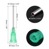 10/20 Stück 14G 15G 16G 18G 19G 20G 21G 22G 1" Stumpfe Dosiernadel für Flüssigklebepistole 43mm Länge