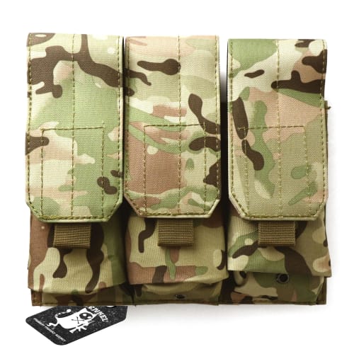 SHENKEL 3-Round Magazine Pouch for M4, M16, AK, and Multicam (pouch-001mc)
