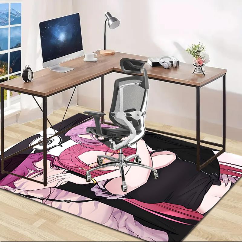 1pc KPop Demon Hunters27 Design Area Rug - Non-Slip, Soft & Cozy Floor Mat for Living Room, Bedroom, Office - Indoor/Outdoor Decorative Carpet