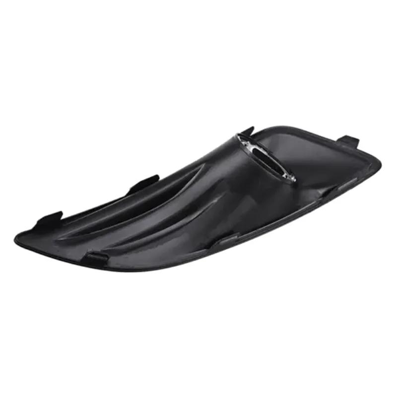 Car Front Bumper Fog Light Lamp Frame Cover Black + Chrome ABS Plastic For Ford Fiesta 2013 2014 2015 2016 2017 2018