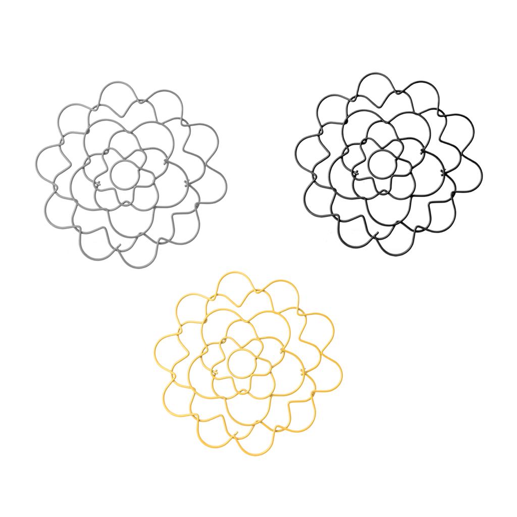 Flower Arrangement Holder Flower Grid Reusable Flower Frogs Wire Arranger Iron Flower Lid Arranger for Vase Flower Stems