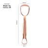 In-stock Stainless Steel Double-Headed Tongue Scraper for Oral Cleaning and Bad Breath Removal