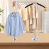 T Shirt Display Stand Adjustable Height Vendors Dress Shop Shirt Rack Shoulder Stand Clothes Display Hanger Garment Coat Retail Holder