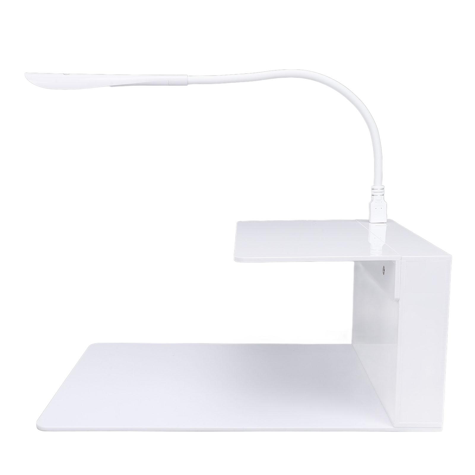 

Eyelash Extension Pillow Shelf Stand with LED Light 3 Levels Brightness Grafting Tool Acrylic Lash Pillow Shelf