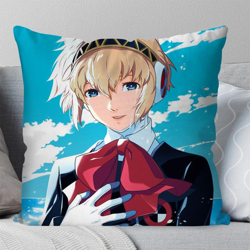 

Aegis Animated Game P - Persona 3 Pillow Case Square Pillow Bedroom Sofa Leisure Comfort CushionLivingRoom Home Decoration 40X40 12x12Inch