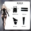 Game Nier : Automata A2 Cosplay Costume Set Sexy Black Battle Suit Women Girl Handsome Halloween Party A2 Role Play Outfit