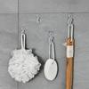 2pcs Adorable Cat-Shaped Sticky Hooks Easy Install, No Drilling Required Perfect for Hanging Belts, Keys For Kitchen Bathroom Office
