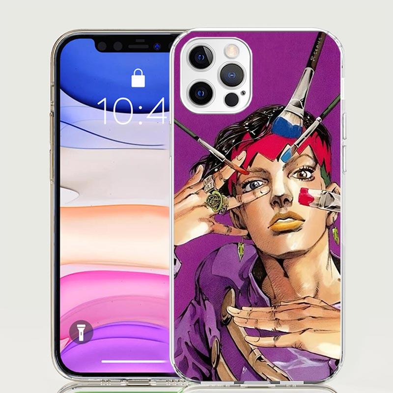 JoJo Adventure Rohan Kishibe Phone Case For iPhone 17 Air 16 15 Plus 11 14 Pro Max 13 Mini 12 7 8 + SE Pattern Art Customized Co