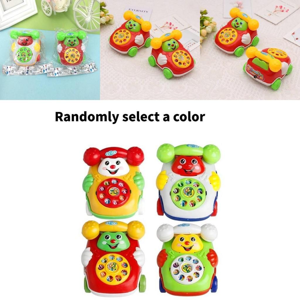 Plastic Toy Phone With Ringtone For Toddlers And Kids Educational Play