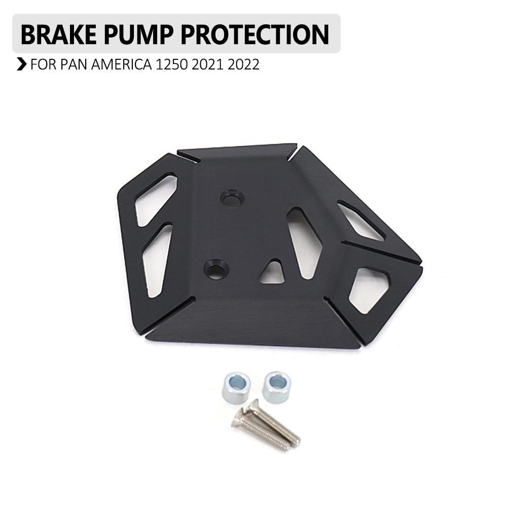 New Left Heel Protective Cover Guard For Pan America 1250 2021 2022 Brake Pump Protection Black Accessories PAN AMERICA PA1250