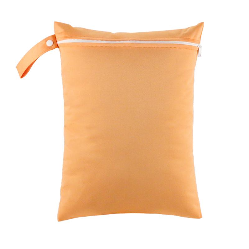 Waterproof Baby Diaper Wet Bag 30x40cm - Large Capacity Stroller Hanging Storage Bag