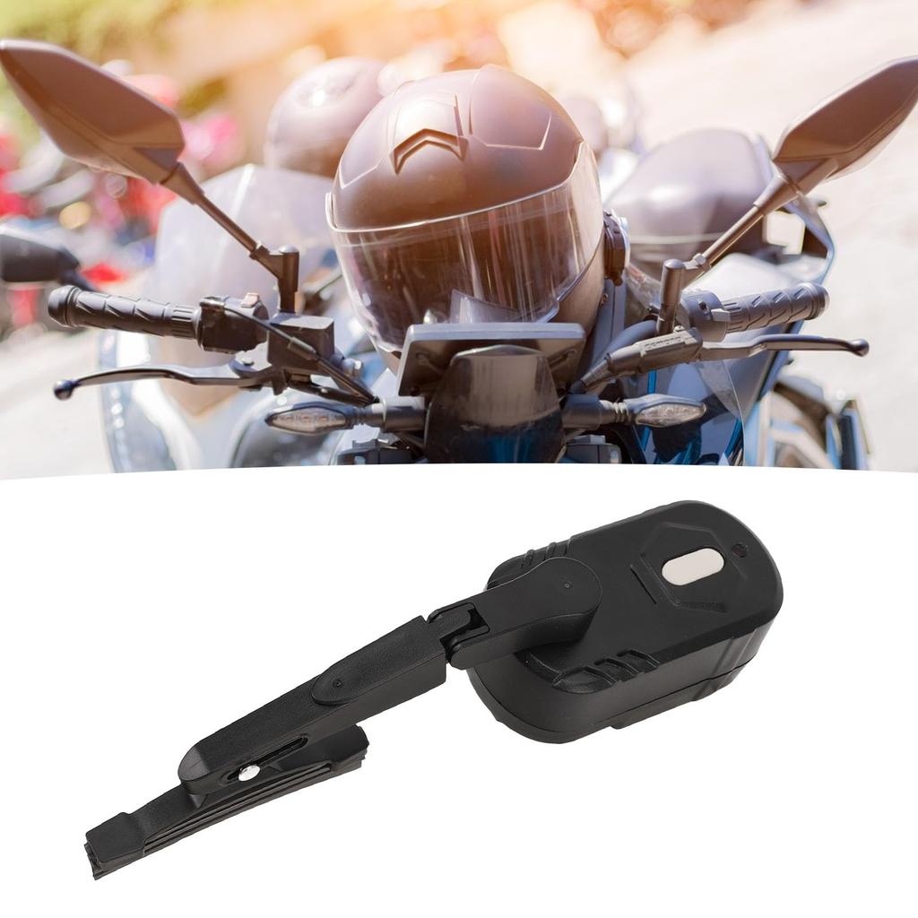 Helmet Rain Visor Motorcycle Helmet Windshield Wiper for Motorcycle 800mAh Improved Wide Swing Weather Adjustable Extension Stable Wiper, Wiper,