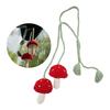 Handmade Sunflower Car Mirror Hanging Ornaments Unique Car Interior Decoration Upgrades Set of 2 for Interior Designs