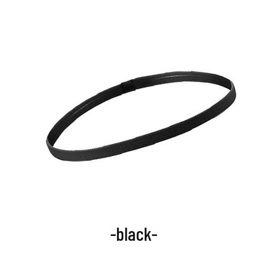 

Унисекс-повязка на голову Yingge, впитывающая пот, для занятий фитнесом, пробежек, занятий йогой и футболом чёрный