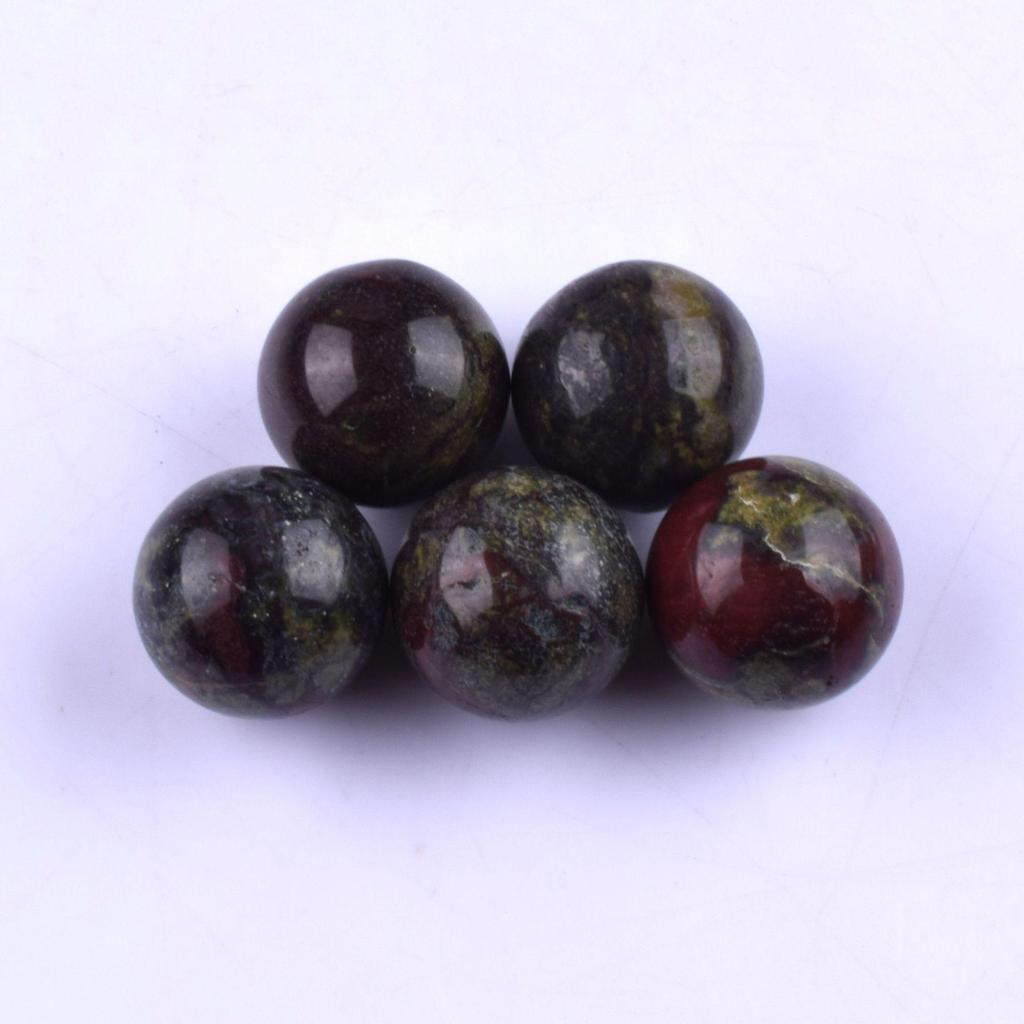 White Crystal Agate Round Ball 20mm: Non-Porous Natural Stone for DIY Fluorite Craft Ornaments