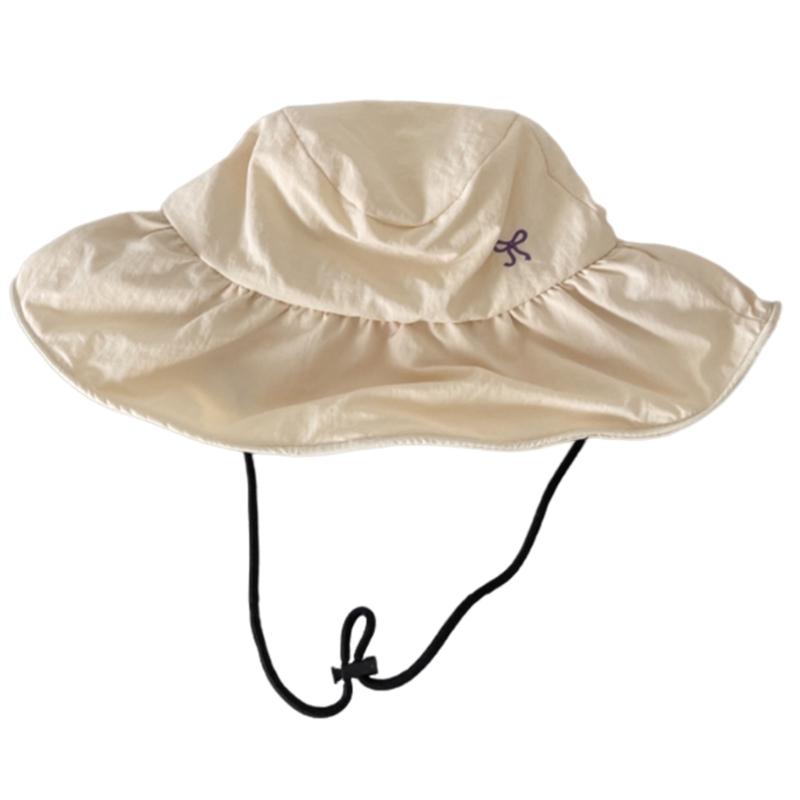 UV Protective Fishing Hat for Women Bowknot Sun Hat Quick Drying Sport Hat Breathable Outdoor Hiking Hat Climbing Hat