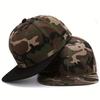 Unisex Leichte Platte Camouflage Hip-Hop Hüte Frühling Herbst Outdoor Verstellbar Lässig Baseballkappen Sonnenschutzhut