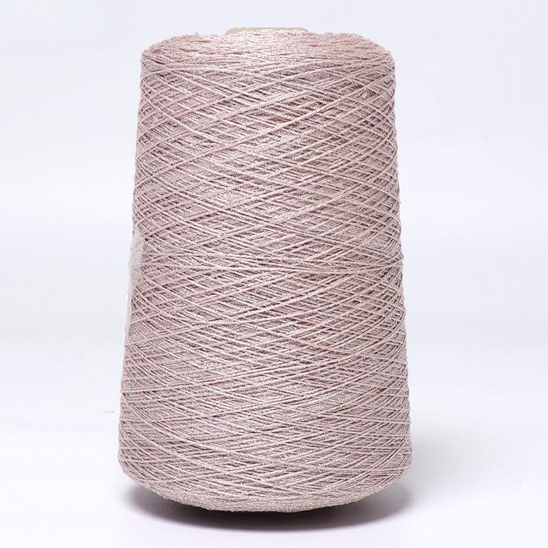 Multi-Color Lurex Glitter Lace Yarn Hand Woven Shiny Metallic Thread for Handmade DIY Knitting Sweaters Hats Scarves