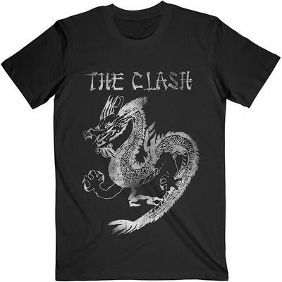 The Clash Dragon Black Punk Rock Metal Vintage Classic Tee Unisex T-Shirt