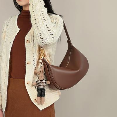 Bag Niche Spring/summer Women's Bag Crossbody Bag Underarm Leather High-grade Shoulder Bag Dumpling Bag