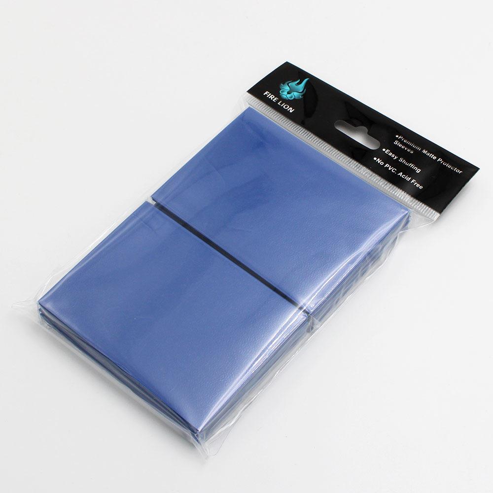 100PCS 66*91mm Penny Color Matte Katana Trading Card Sleeve Holder TCG Cards Protector for MTG Card Baseball card Sleeves