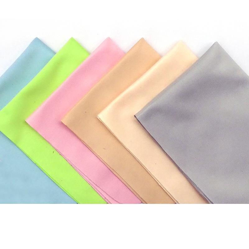 Microfiber Eyeglass Cleaning Cloth - Custom Logo Available, Solid Color Lens Cleaning Cloth